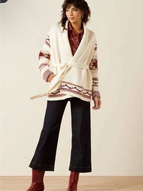Ariat Women's Westward Wrap Sweater size xs NWT